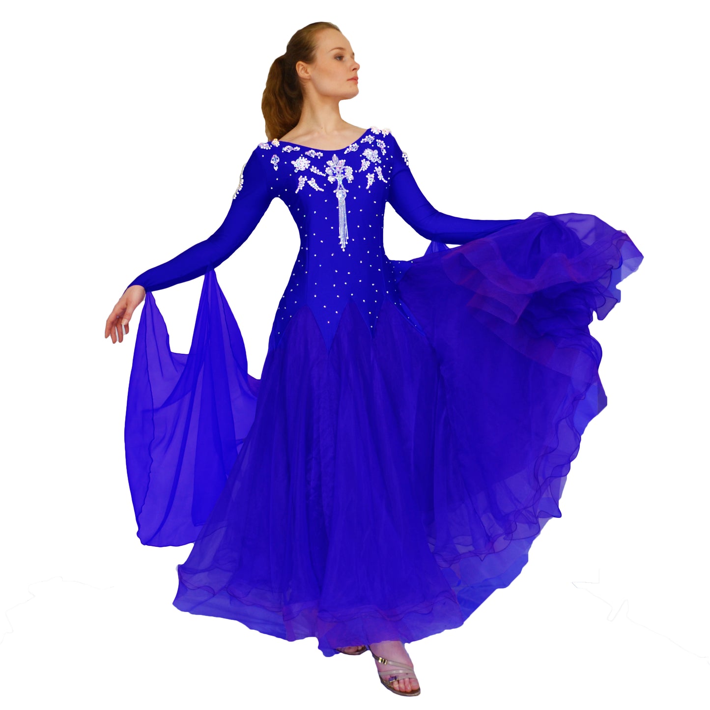 Ballroom Dance Dresses - Ladies Ballroom Competition Dress for Women Standard