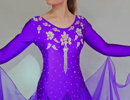 Ballroom dancing dress women ladies UK