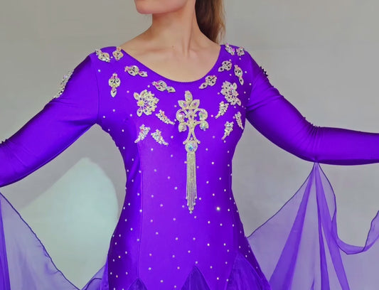 Ballroom dancing dress women ladies UK